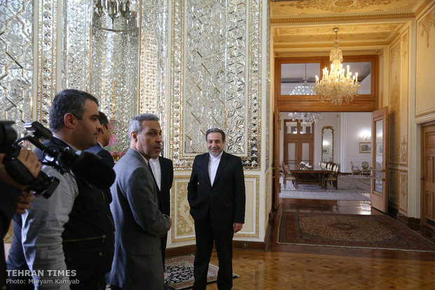 Zarif meets UNWTO Secretary General, German senior politician