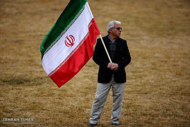 Rouhani addresses participants at Feb. 11 rallies