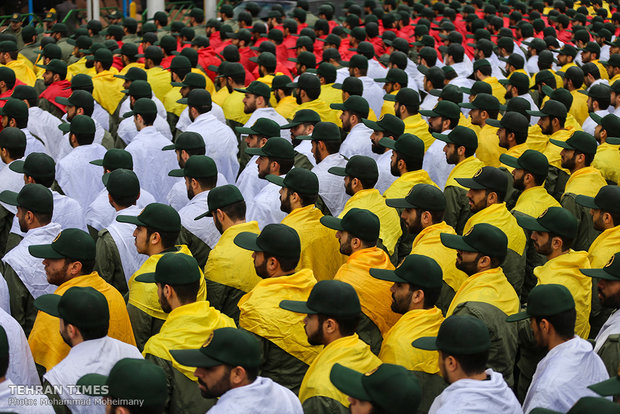 Rouhani addresses participants at Feb. 11 rallies