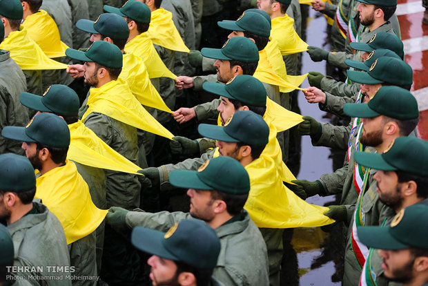 Rouhani addresses participants at Feb. 11 rallies