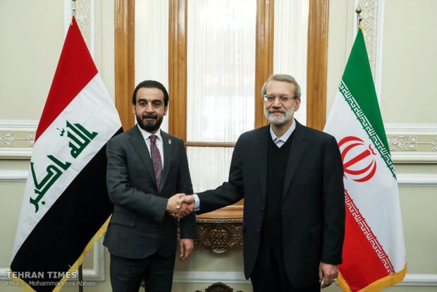Iran, Iraq parliament speakers meet in Tehran
