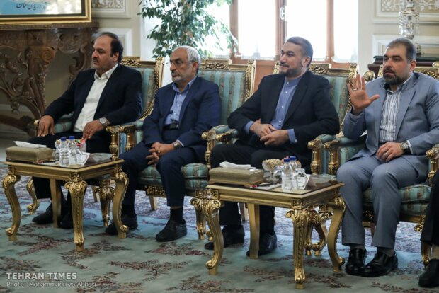 Iran, Iraq parliament speakers meet in Tehran