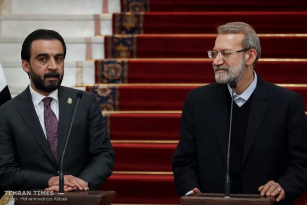 Iran, Iraq parliament speakers meet in Tehran
