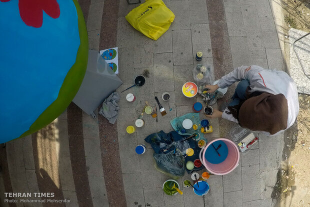 Tehran hosting colored-egg festival