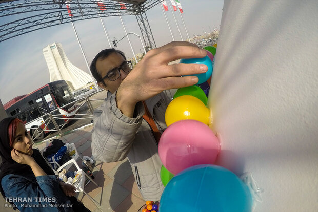 Tehran hosting colored-egg festival