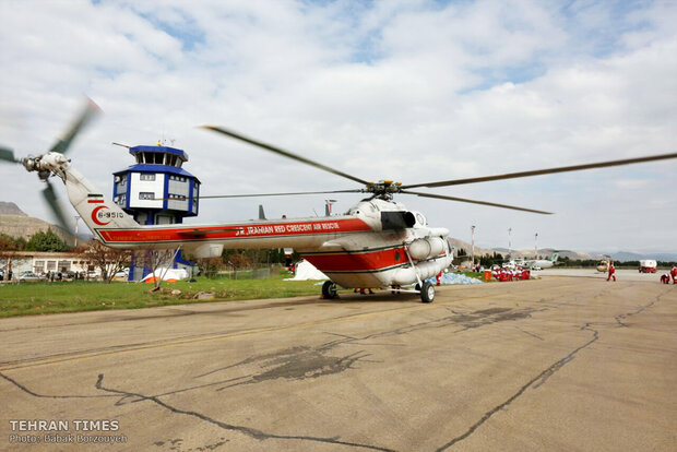 The Iranian Red Crescent Society's aid to flood victims