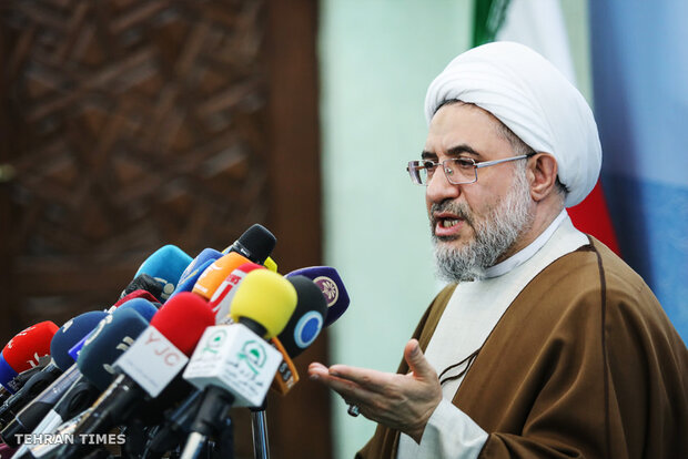 WFPIST sec. gen. holds presser of 32nd Intl. Islamic Unity Conf.