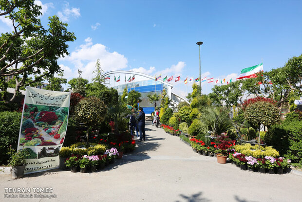 Intl. flower, plant exhibit underway in Tehran