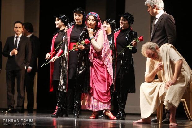 “Socrates” on stage at Tehran theater
