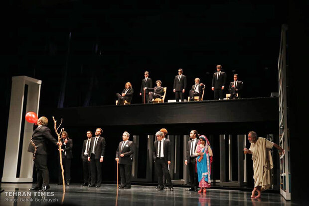 “Socrates” on stage at Tehran theater