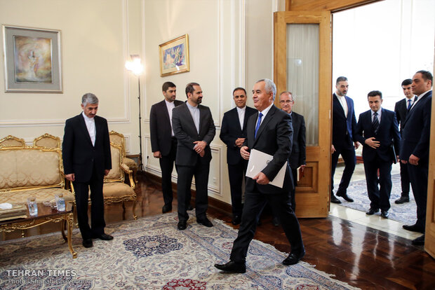 New Tajik envoy submits credentials to Zarif