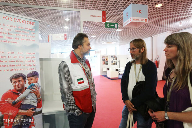 Photos of Iran's recent flood on display at Cannes