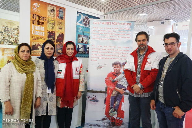 Photos of Iran's recent flood on display at Cannes