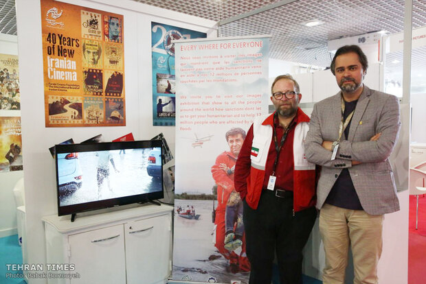 Photos of Iran's recent flood on display at Cannes