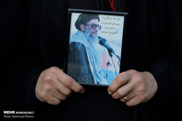 Funeral procession held for fallen soldier