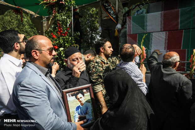 Funeral procession held for fallen soldier