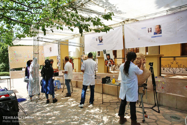 Busts of contemporary luminaries symposium is underway in Tehran