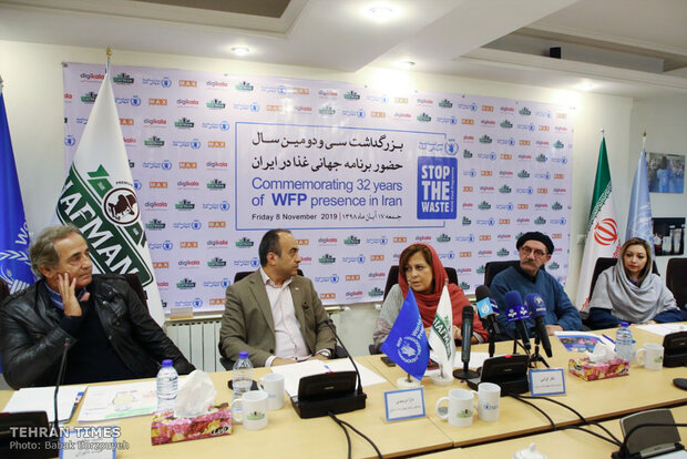 Cineastes, artists welcome 32th anniversary of WFP presence in Iran