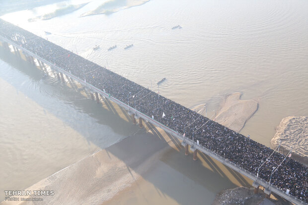 Funeral procession for martyrs Soleimani, al-Muhandis in Ahvaz