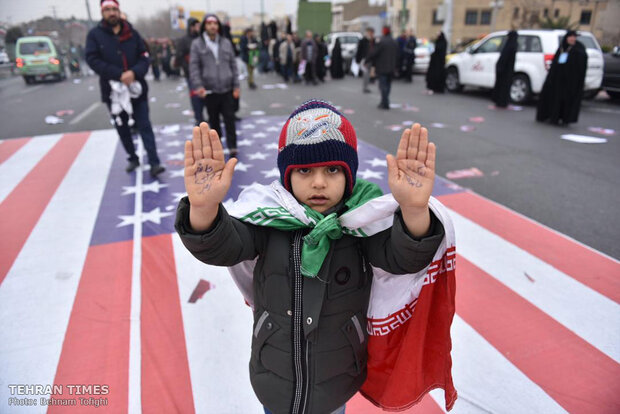 People come together for Tehran’s Friday prayers