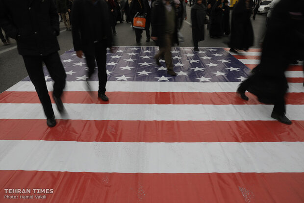 People come together for Tehran’s Friday prayers