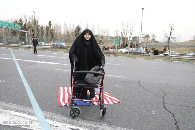 People come together for Tehran’s Friday prayers