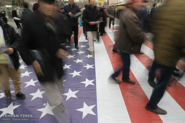 People come together for Tehran’s Friday prayers