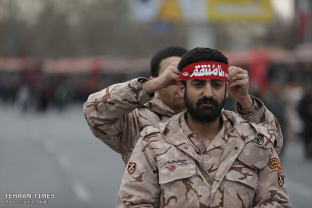 People come together for Tehran’s Friday prayers