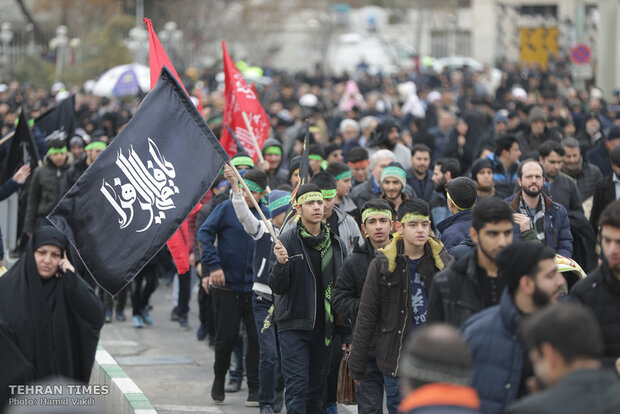 People come together for Tehran’s Friday prayers