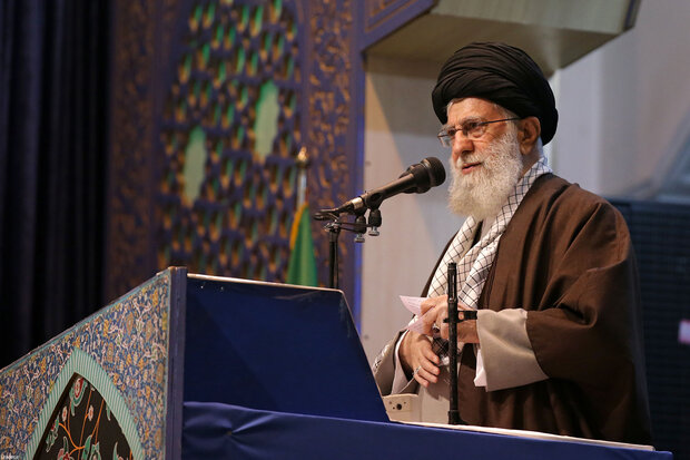 Leader of the Islamic Revolution leads Friday prayers