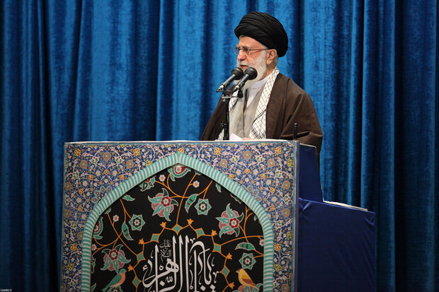 Leader of the Islamic Revolution leads Friday prayers