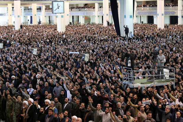 Leader of the Islamic Revolution leads Friday prayers