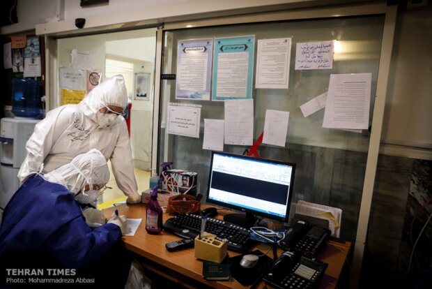 Inside a Tehran hospital treating coronavirus patients