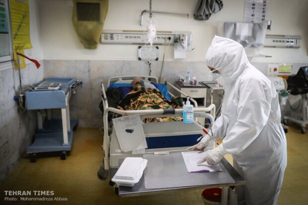 Inside a Tehran hospital treating coronavirus patients