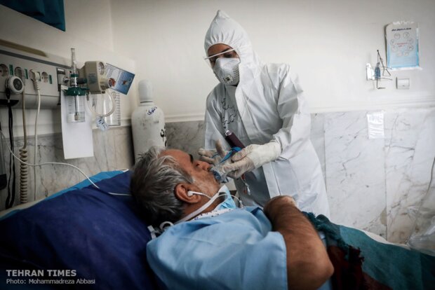 Inside a Tehran hospital treating coronavirus patients