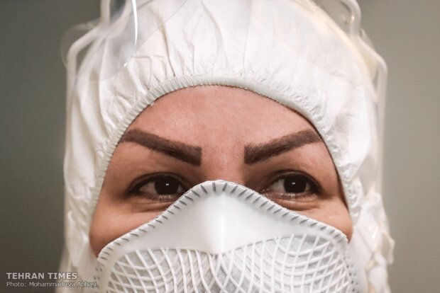 Inside a Tehran hospital treating coronavirus patients