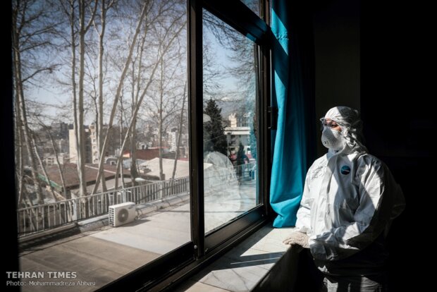 Inside a Tehran hospital treating coronavirus patients