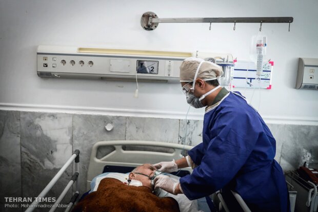 Inside a Tehran hospital treating coronavirus patients