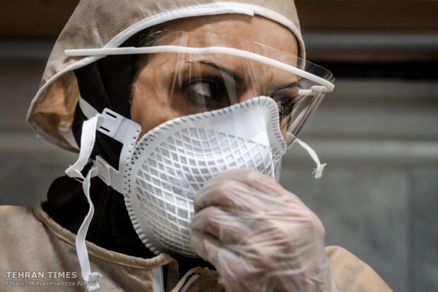 Inside a Tehran hospital treating coronavirus patients