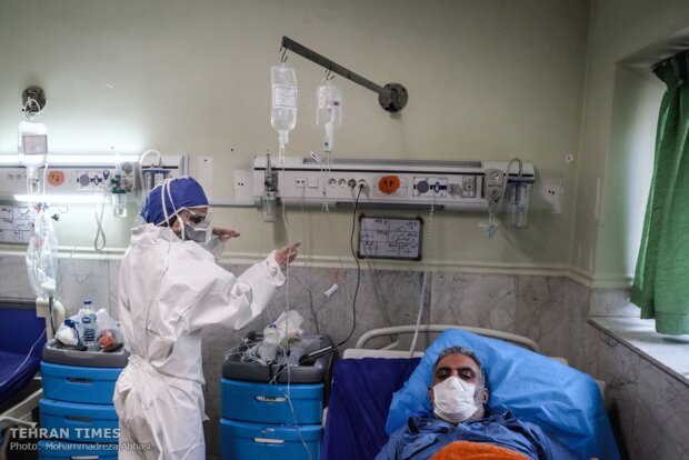 Inside a Tehran hospital treating coronavirus patients