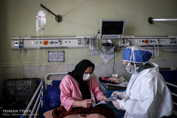 Inside a Tehran hospital treating coronavirus patients