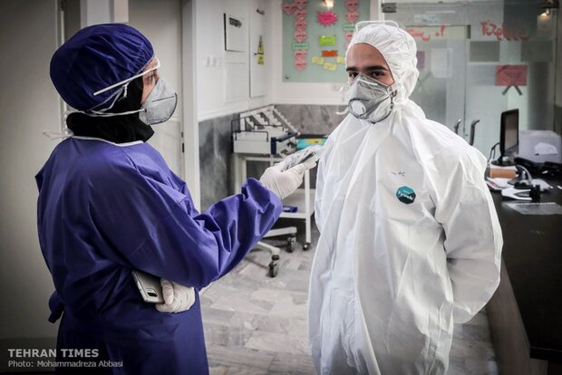 Inside a Tehran hospital treating coronavirus patients
