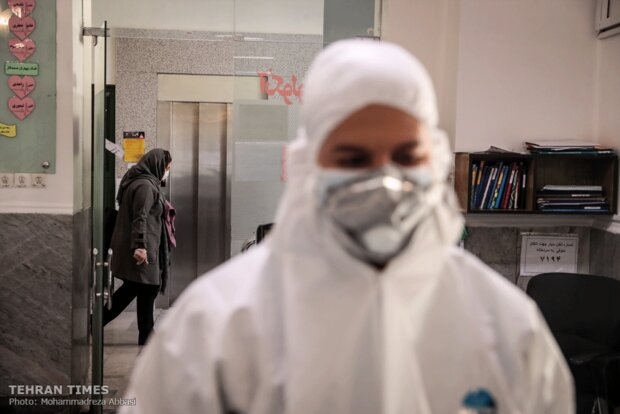 Inside a Tehran hospital treating coronavirus patients