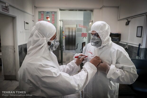 Inside a Tehran hospital treating coronavirus patients