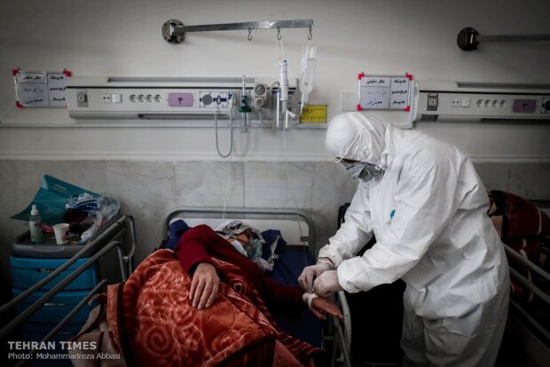 Inside a Tehran hospital treating coronavirus patients