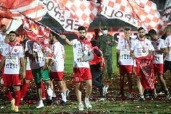 جشن قهرمانی پرسپولیس در لیگ بیستم