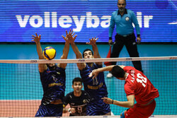 دیدار تیم های والیبال شهداب یزد و فولاد سیرجان