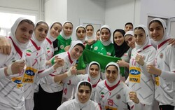 Iran's women's junior handball