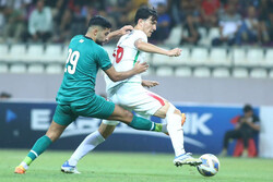 تیم فوتبال امید ایران و عراق