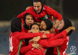 Iran's women football team